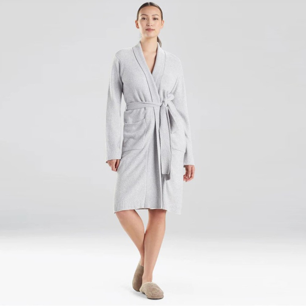 NATORI Aura Heather Robe Size Small